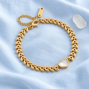 The Wheat Heart Bracelet