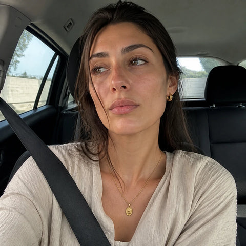 MARÉA jewelry worn