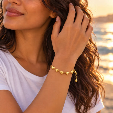 MARÉA jewelry worn