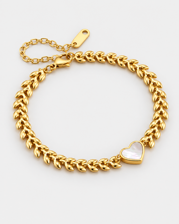The Wheat Heart Bracelet