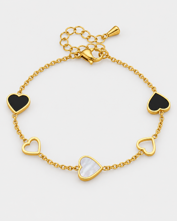 The Heart Charm Bracelet