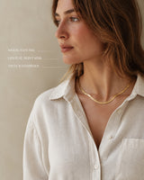 The Herringbone Necklace thumbnail 4