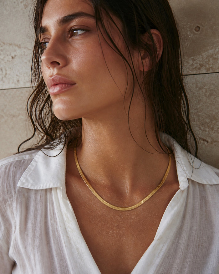 The Herringbone Necklace — 7