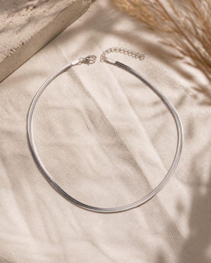The Herringbone Necklace — 9