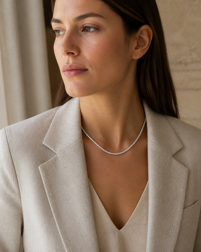 The Tennis Necklace — 8